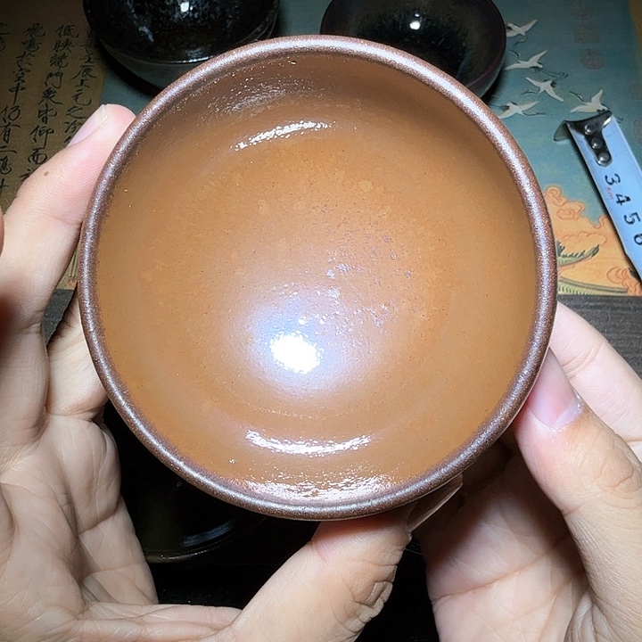 件盏龙窑柴烧手工用****2