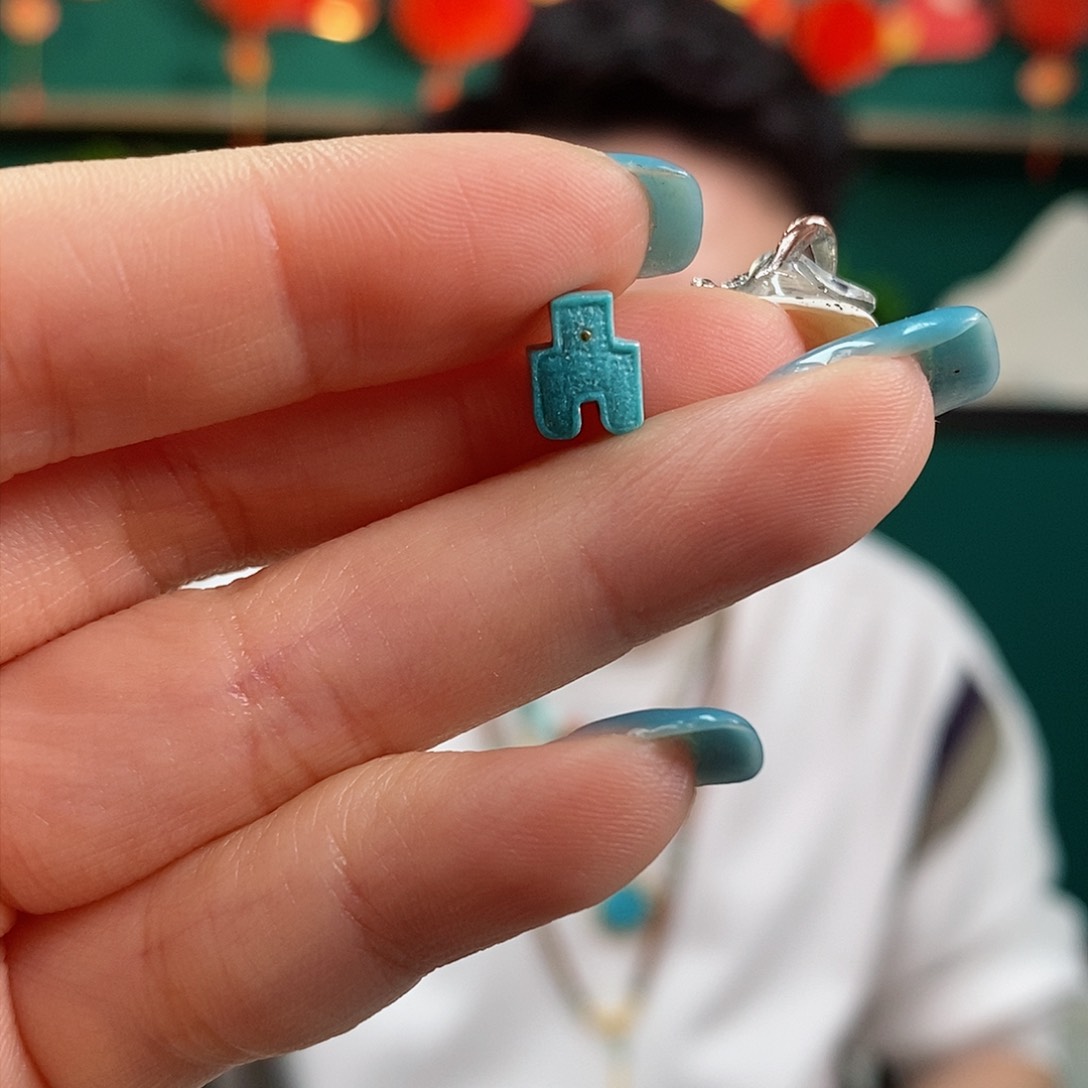 绿松石珠宝奇石未镶嵌