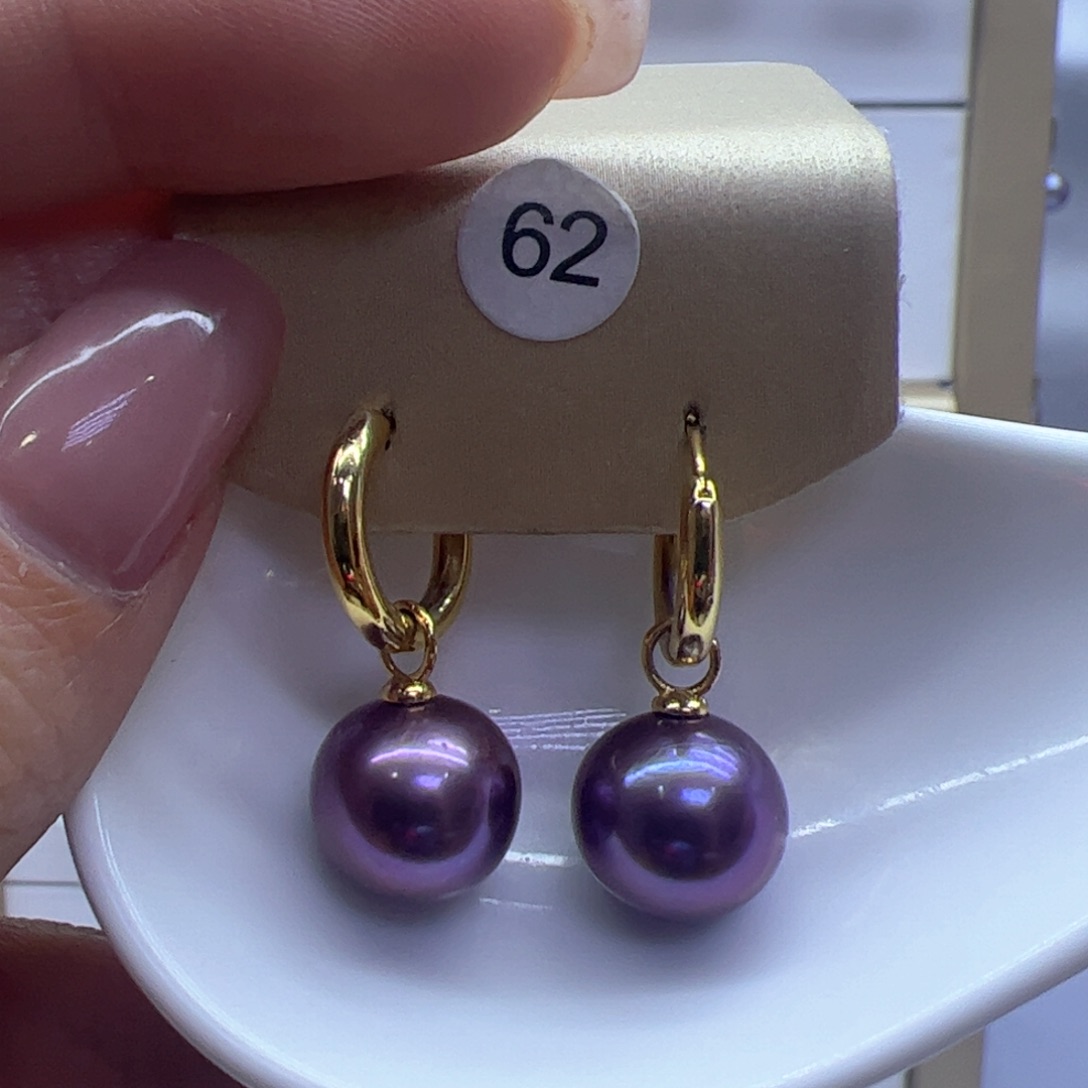 淡水珍珠耳饰未镶嵌