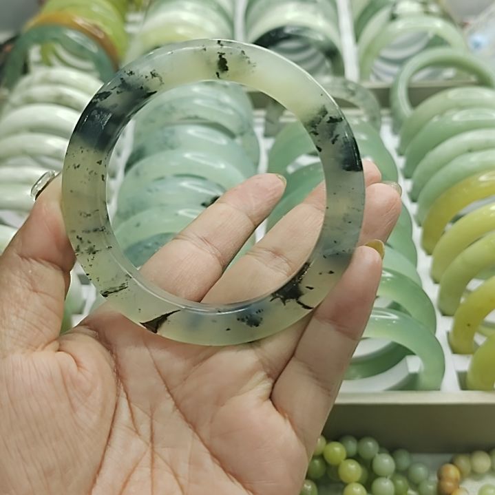 蛇纹石玉合金手镯