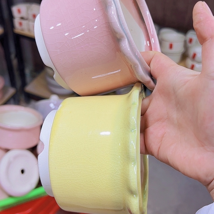 陶瓷花盆当场凑满12包邮