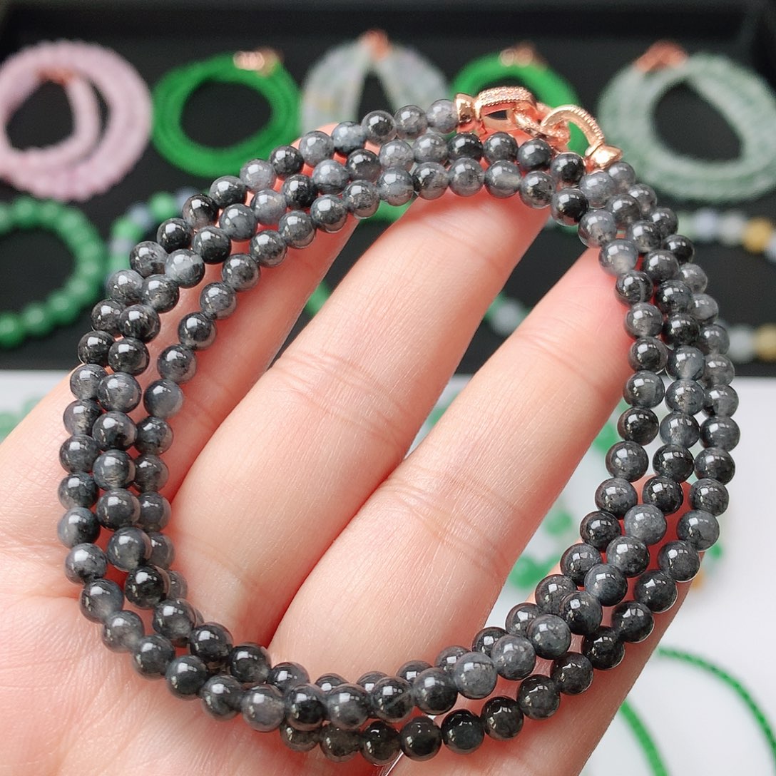 翡翠未镶嵌手链翡翠