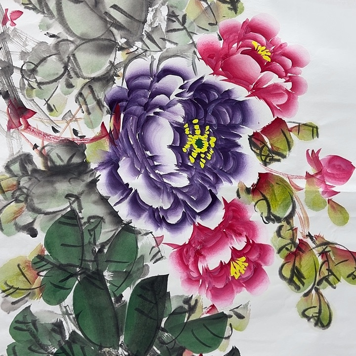 国画手绘国画作品