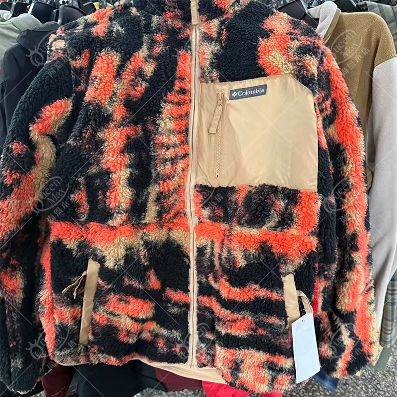 COLUMBIA/哥伦比亚 男款全拉链抓绒衣2135651-864