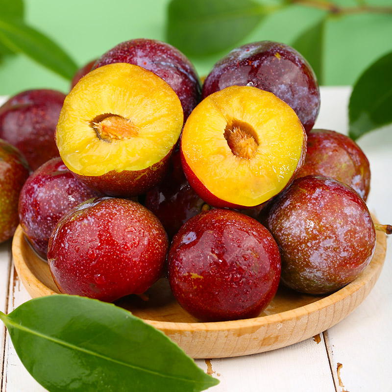 正宗四川脱骨李脆红李新鲜大果半边李子当季水果孕妇水果包邮