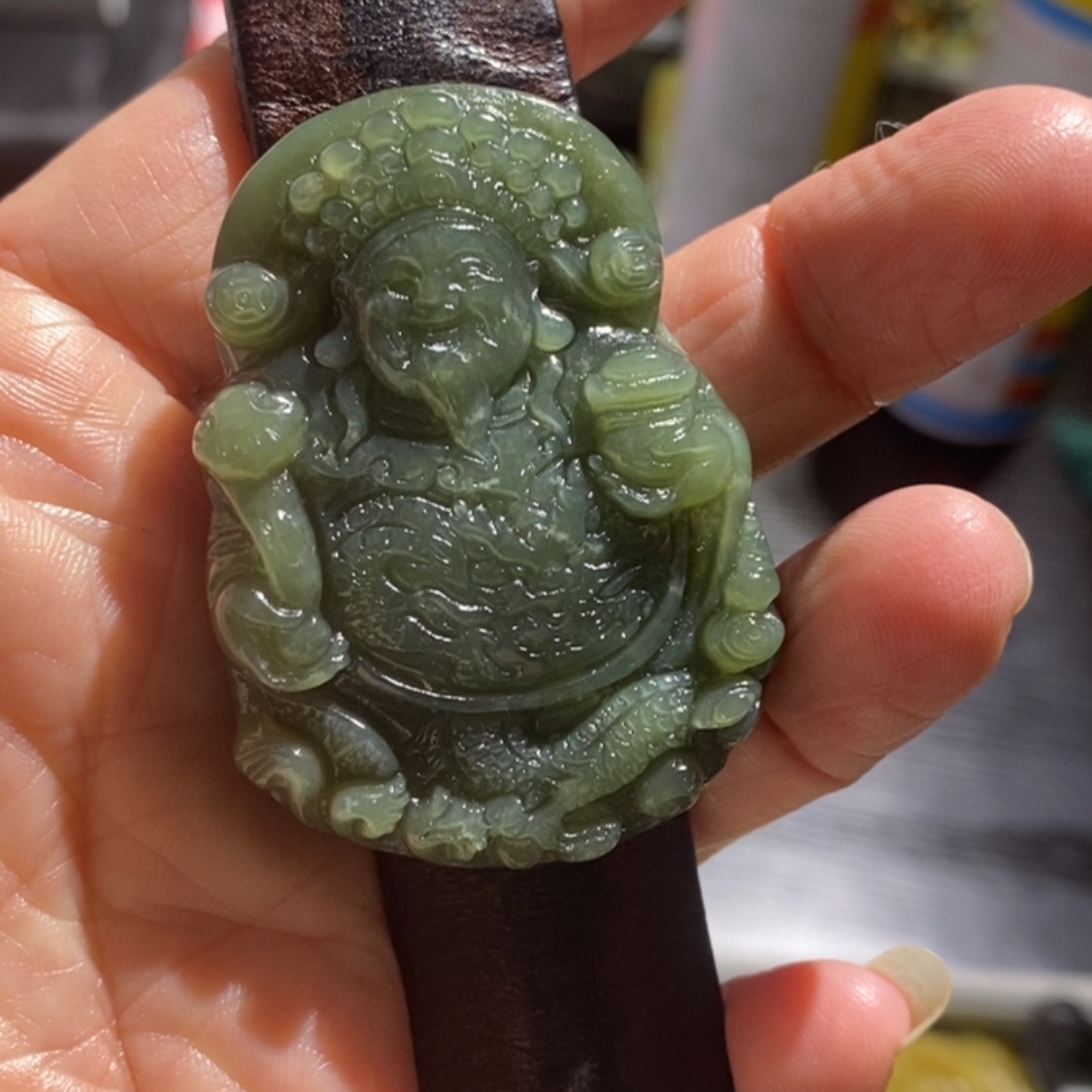 【闪购商品】岫玉毛衣链未镶嵌