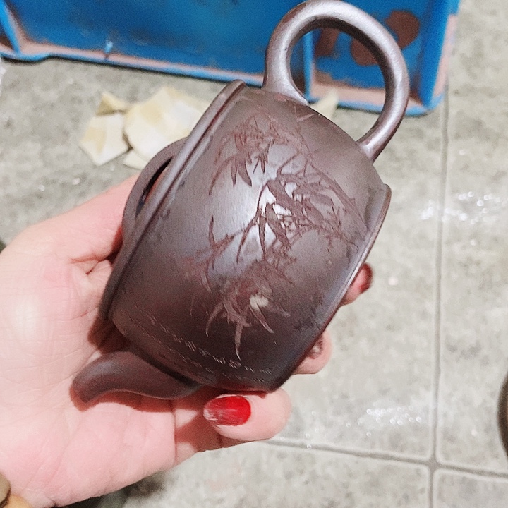 紫砂茶杯宜兴紫砂全手工工艺