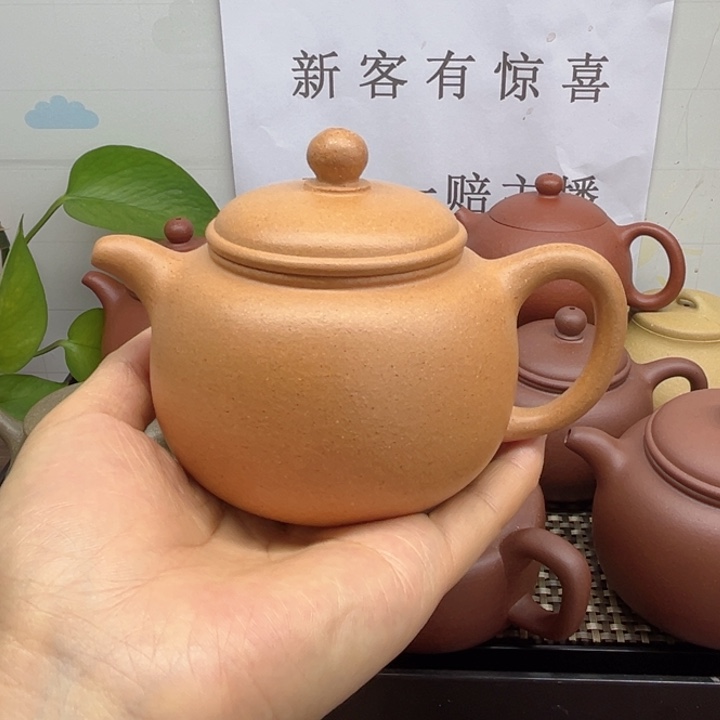茶壶紫砂黄金段260cc匏尊