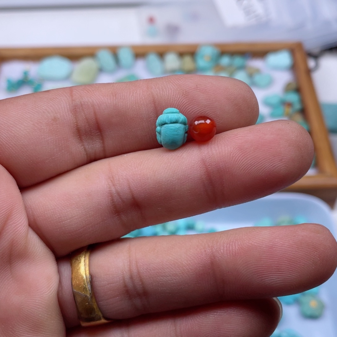 颈饰未镶嵌南红玛瑙144