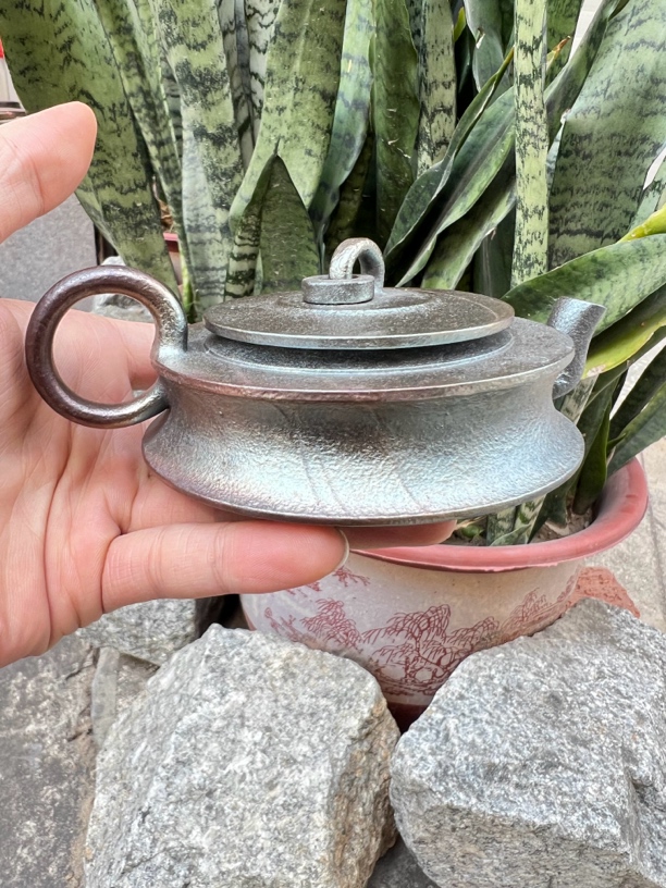 坭兴陶纯柴烧符兆齐制陶瓷壶150cc泡茶壶陶壶泡茶器茶具家用