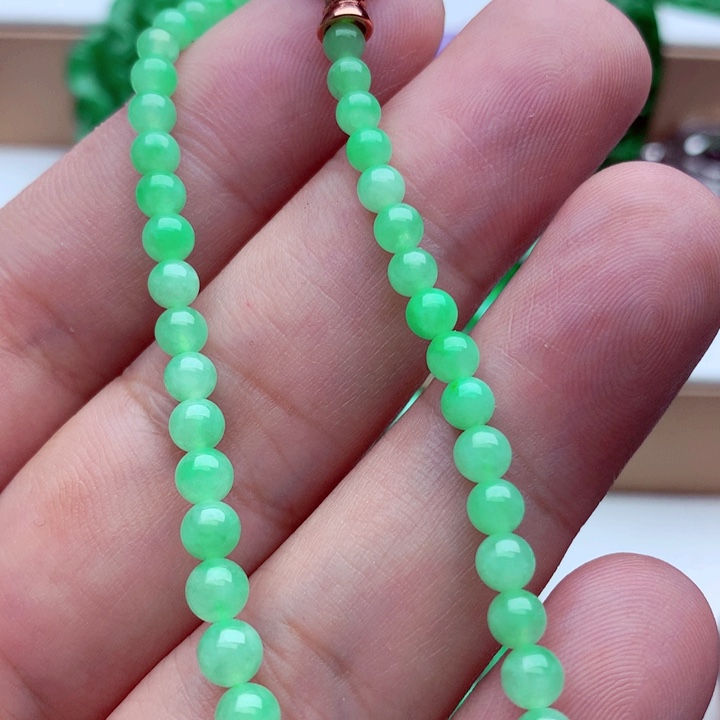 翡翠未镶嵌手链手串