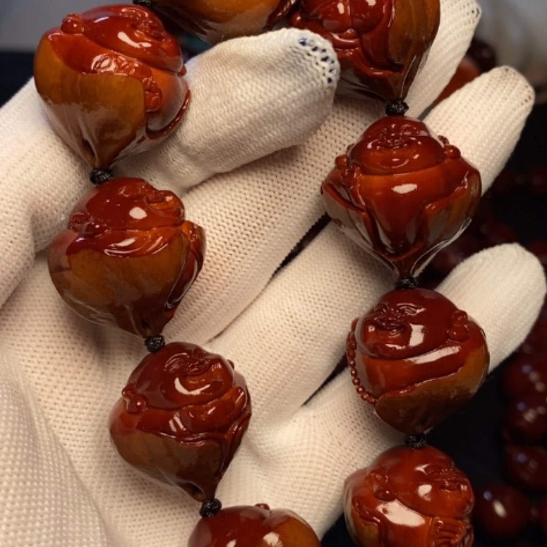 【闪购商品】吊坠橄榄核包衣弥勒24