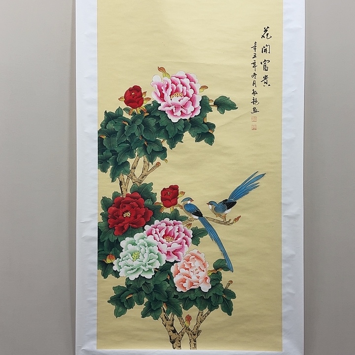 国画精品纯手绘8平尺