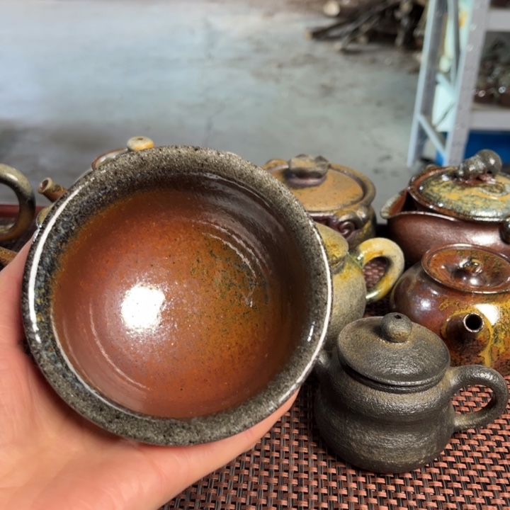 紫砂茶杯大将军抔