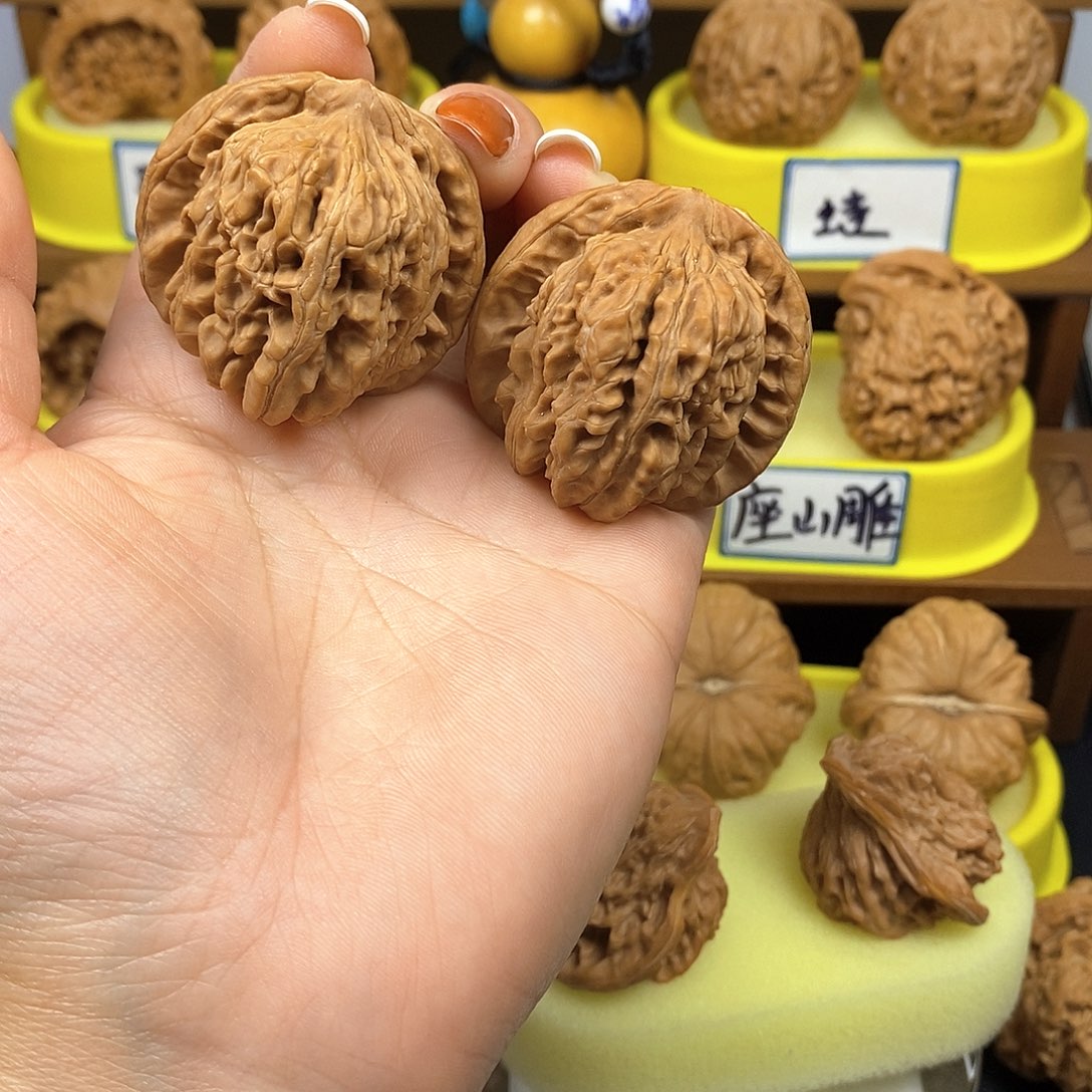 核桃四座楼 文玩/木作/... 文玩把件