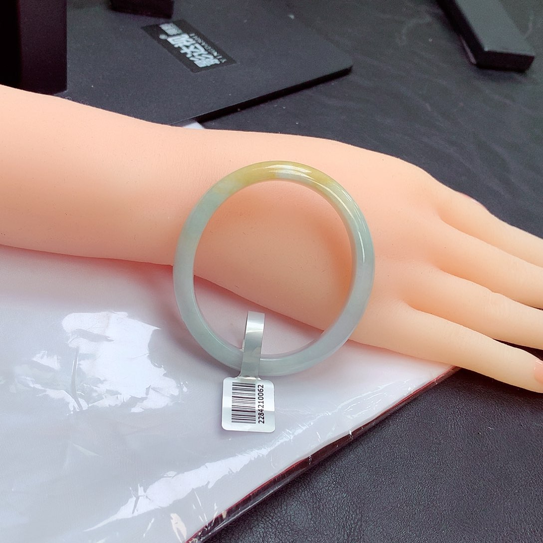 翡翠手镯未镶嵌53贵妃（51）