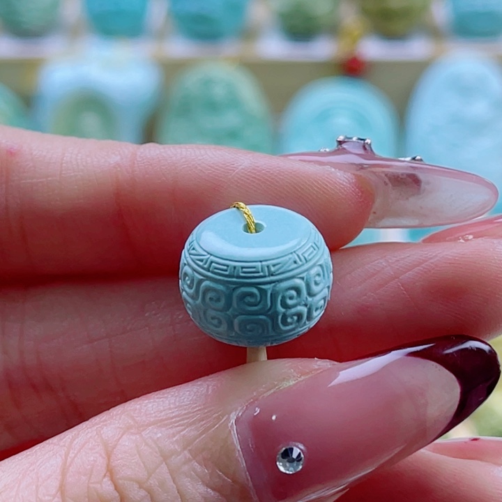 绿松石未镶嵌珠宝奇石14m