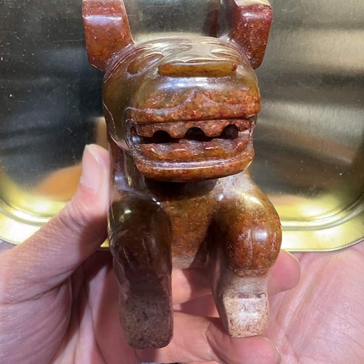 和田玉（糖玉）挂件未镶嵌童****g