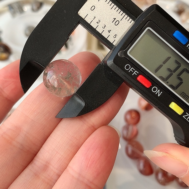 水晶手链未镶嵌13.5mm弹珠