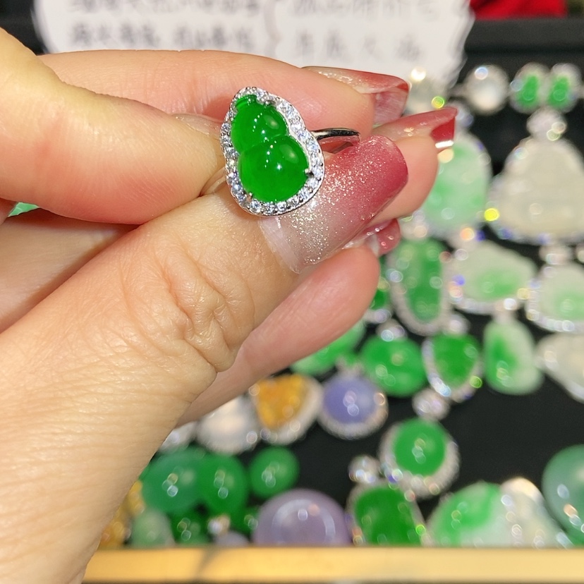 【闪购商品】未镶嵌戒指翡翠天然翡翠