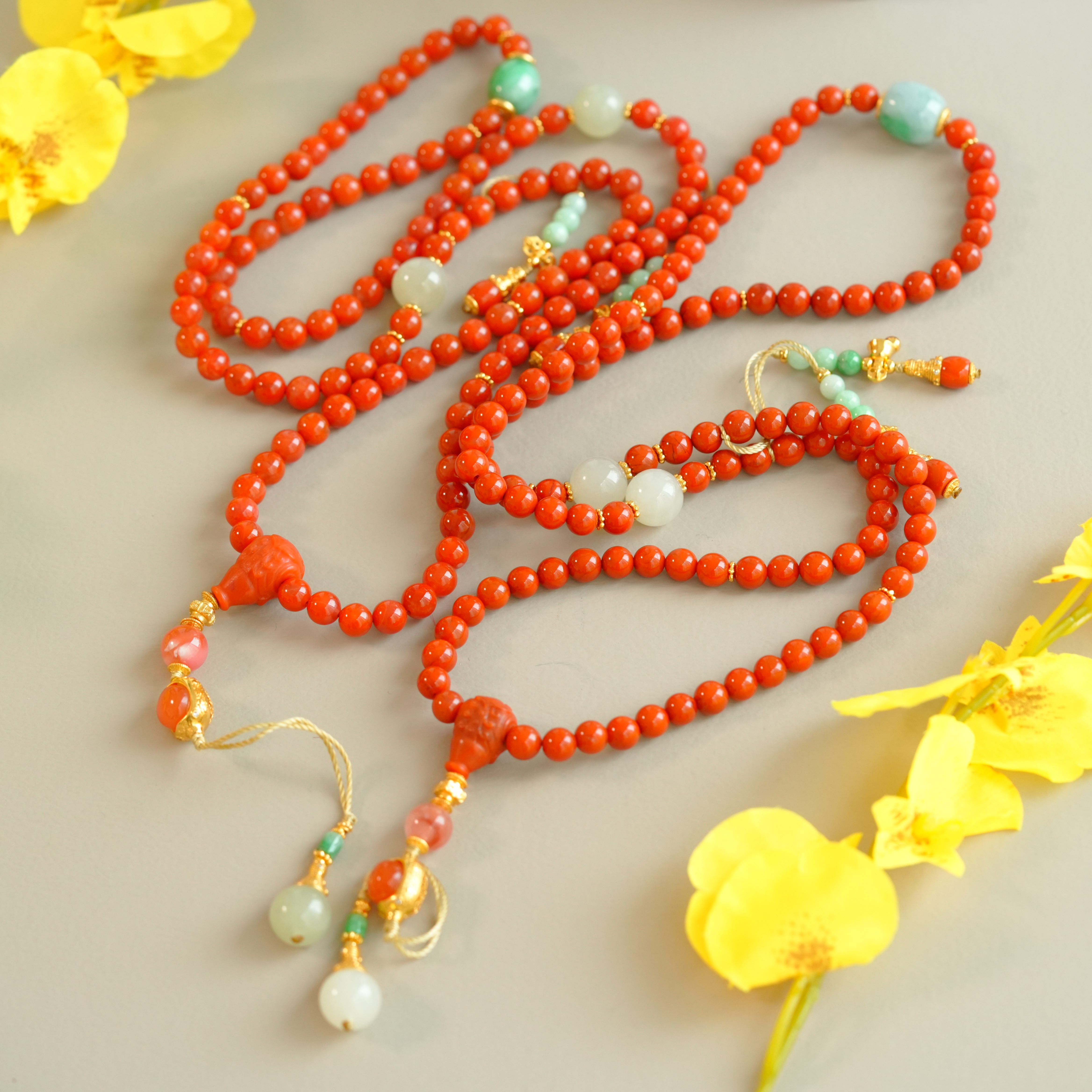 【初见珠宝】南红项链12-1CL128X167【多样性发一件】