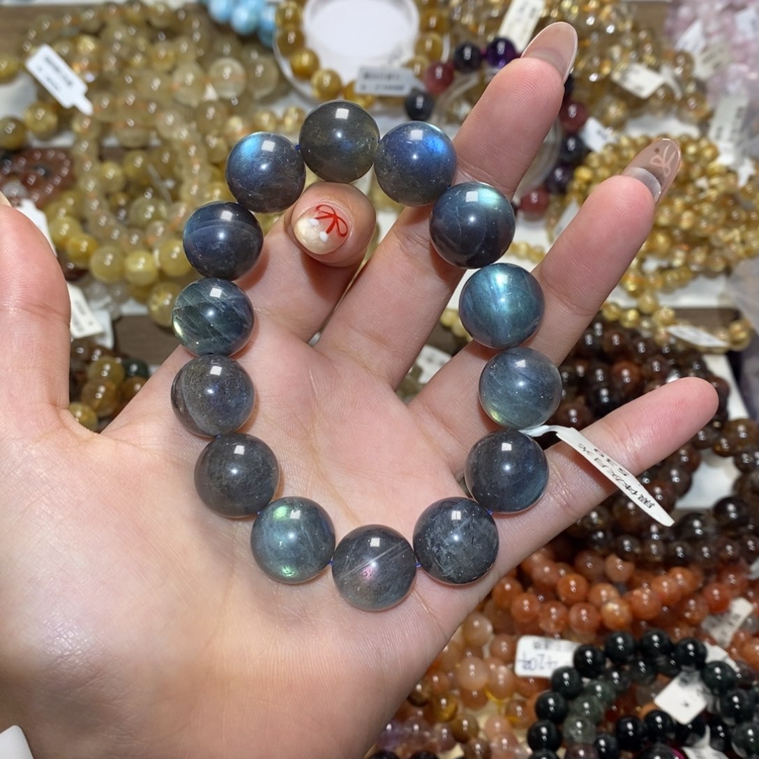 长石手链未镶嵌手链