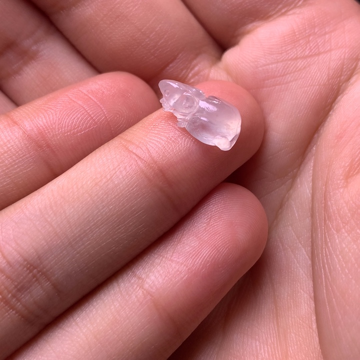 定制翡翠未镶嵌老鼠