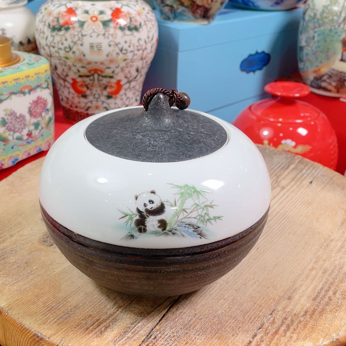 【闪购商品】罐陶瓷茶叶罐密封罐