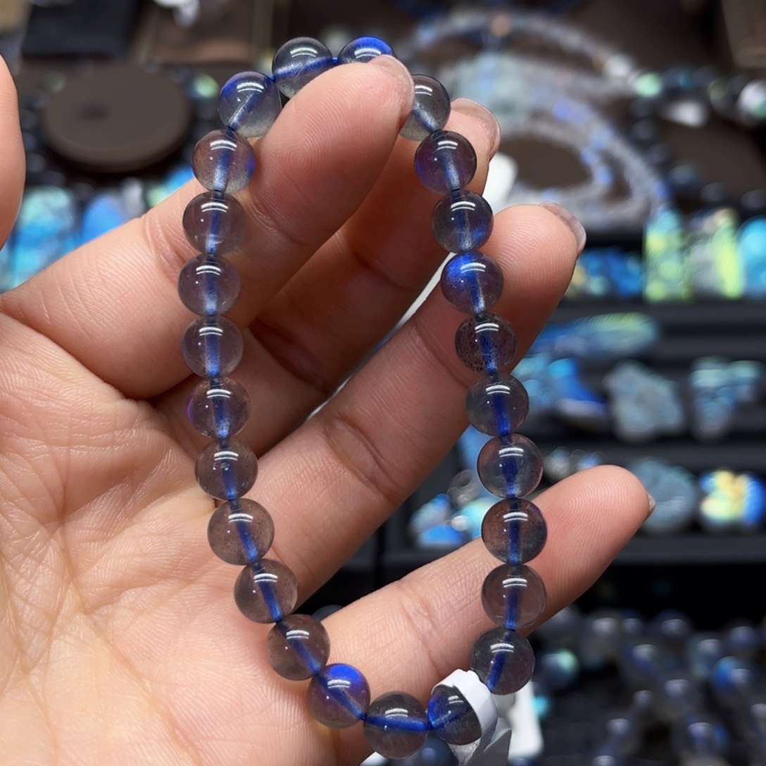 长石手链未镶嵌西*7.7左右