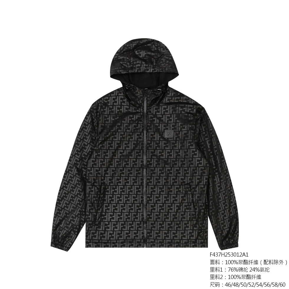 FENDILOR小怪兽25年春秋款男士外套 F437H253012A