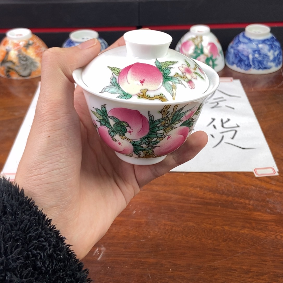 杯景德镇手绘陶瓷艺术