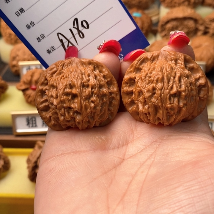 桃核吊坠野生小众全品