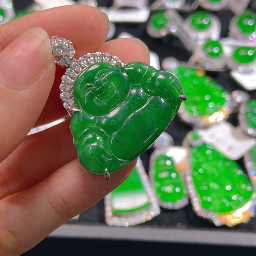 翡翠吊坠(不含链)未镶嵌