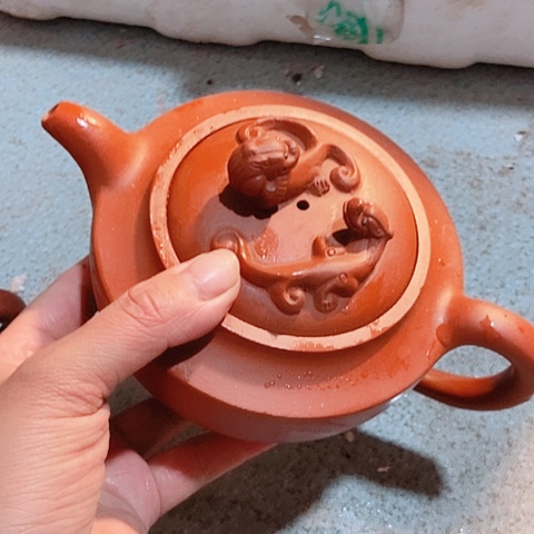 茶杯绿泥宜兴紫砂全手工制作