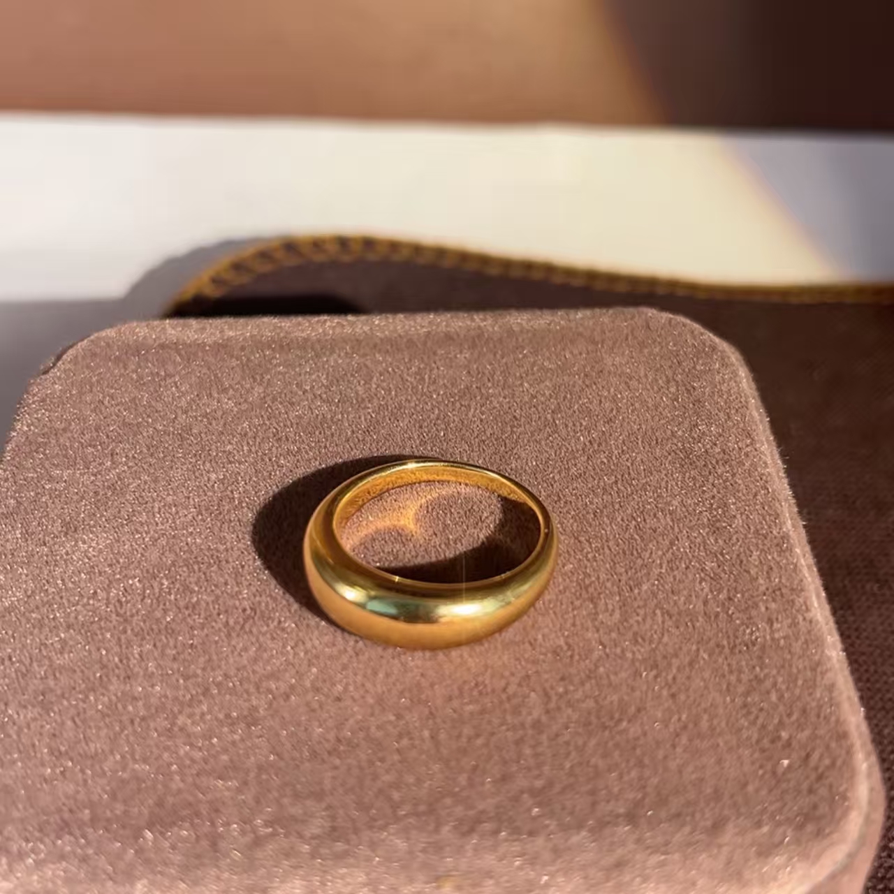 合金戒指 精品戒指 泥鳅背面包闭口戒指10604