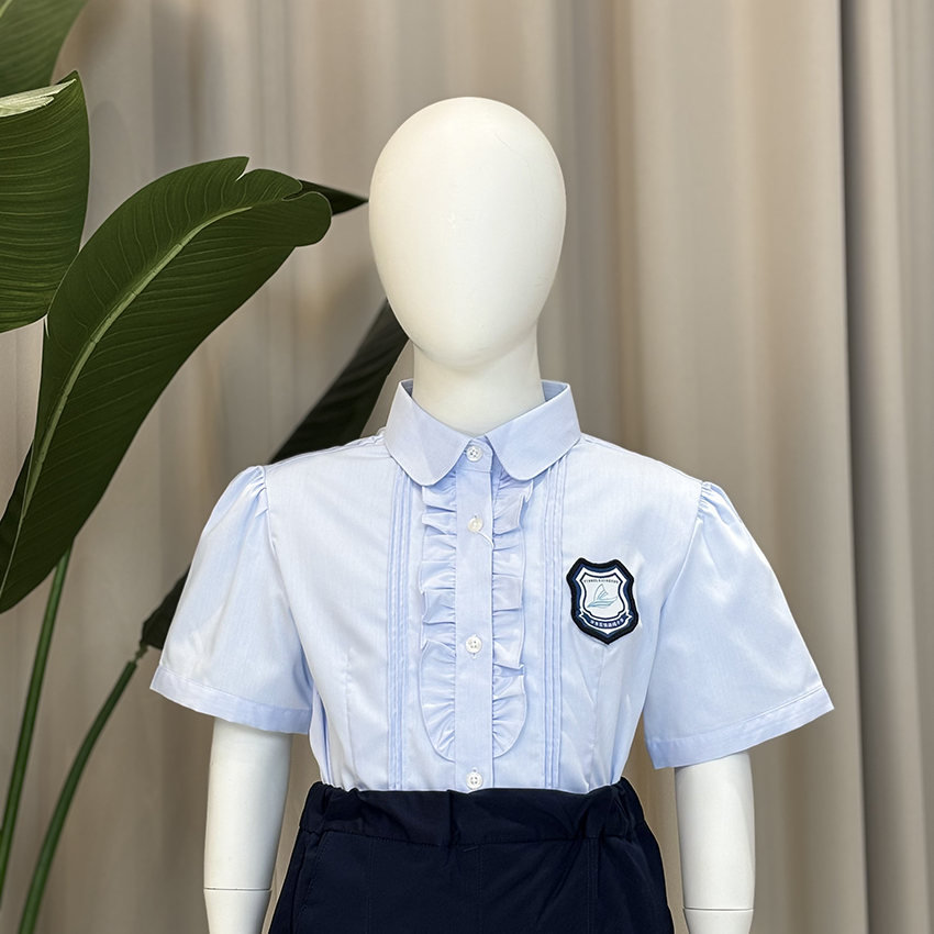 银湖路小学女短衬