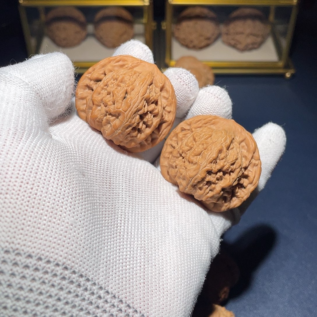 把件文玩核桃41.5蓟县望月