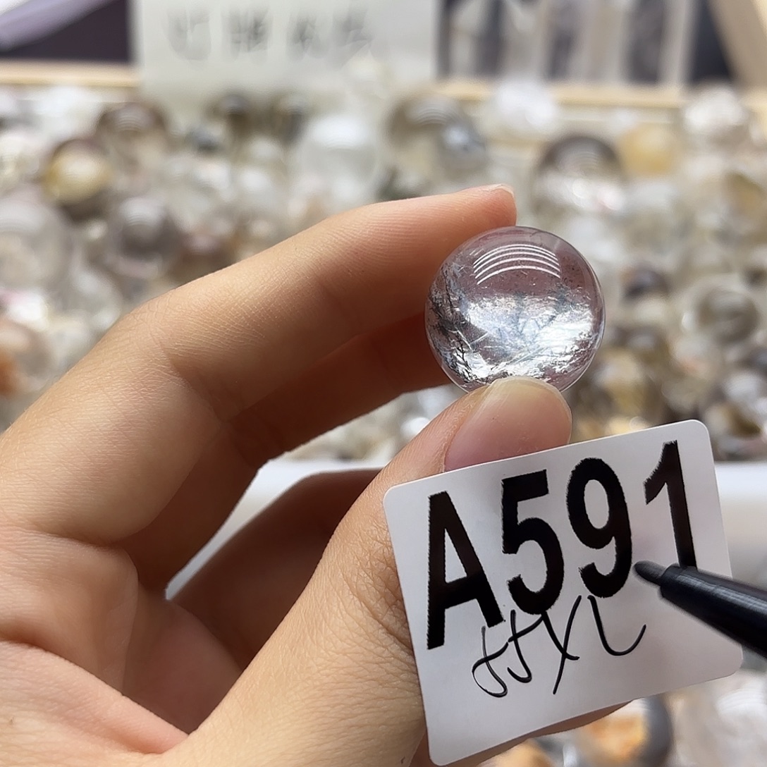 路***9水晶未镶嵌珠宝半成品591
