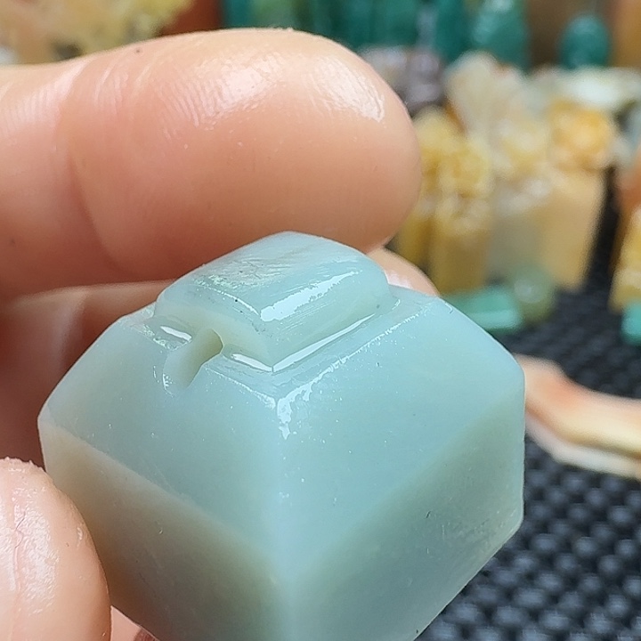 青田石真真正正章