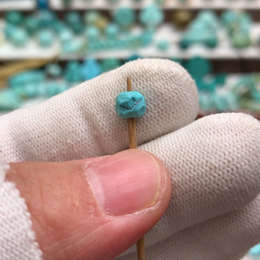 绿松石未镶嵌散珠