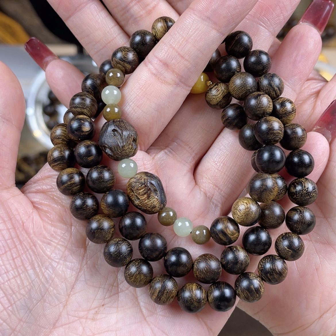 【闪购商品】沉香手串焰*越南沉香