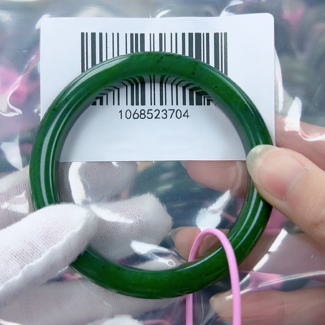 和田玉（碧玉）手镯未镶嵌6263