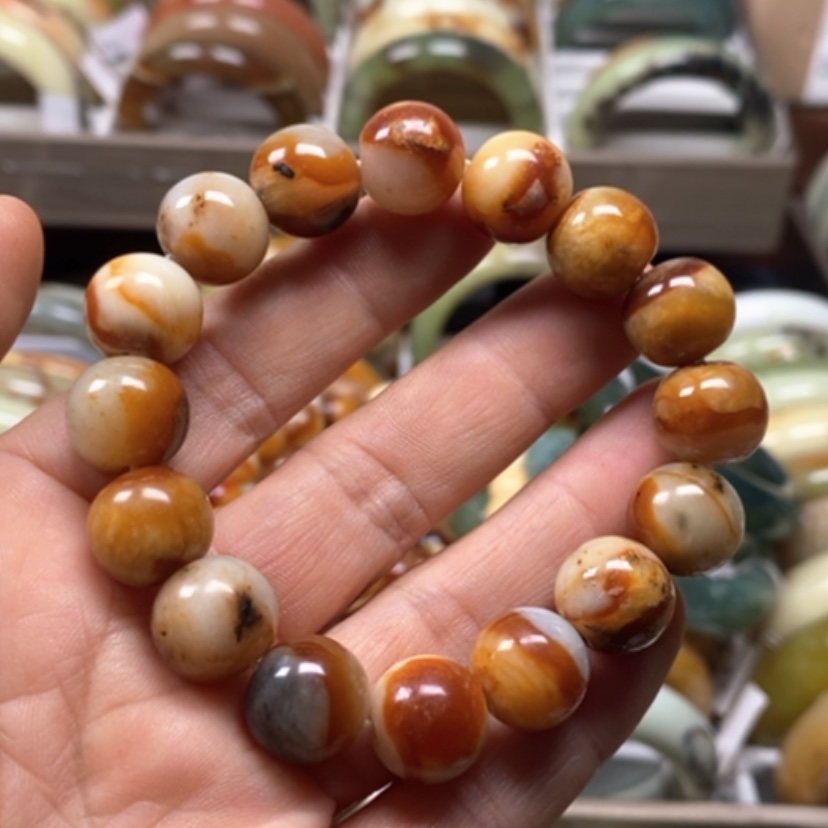 【闪购商品】蛇纹石玉未镶嵌手镯