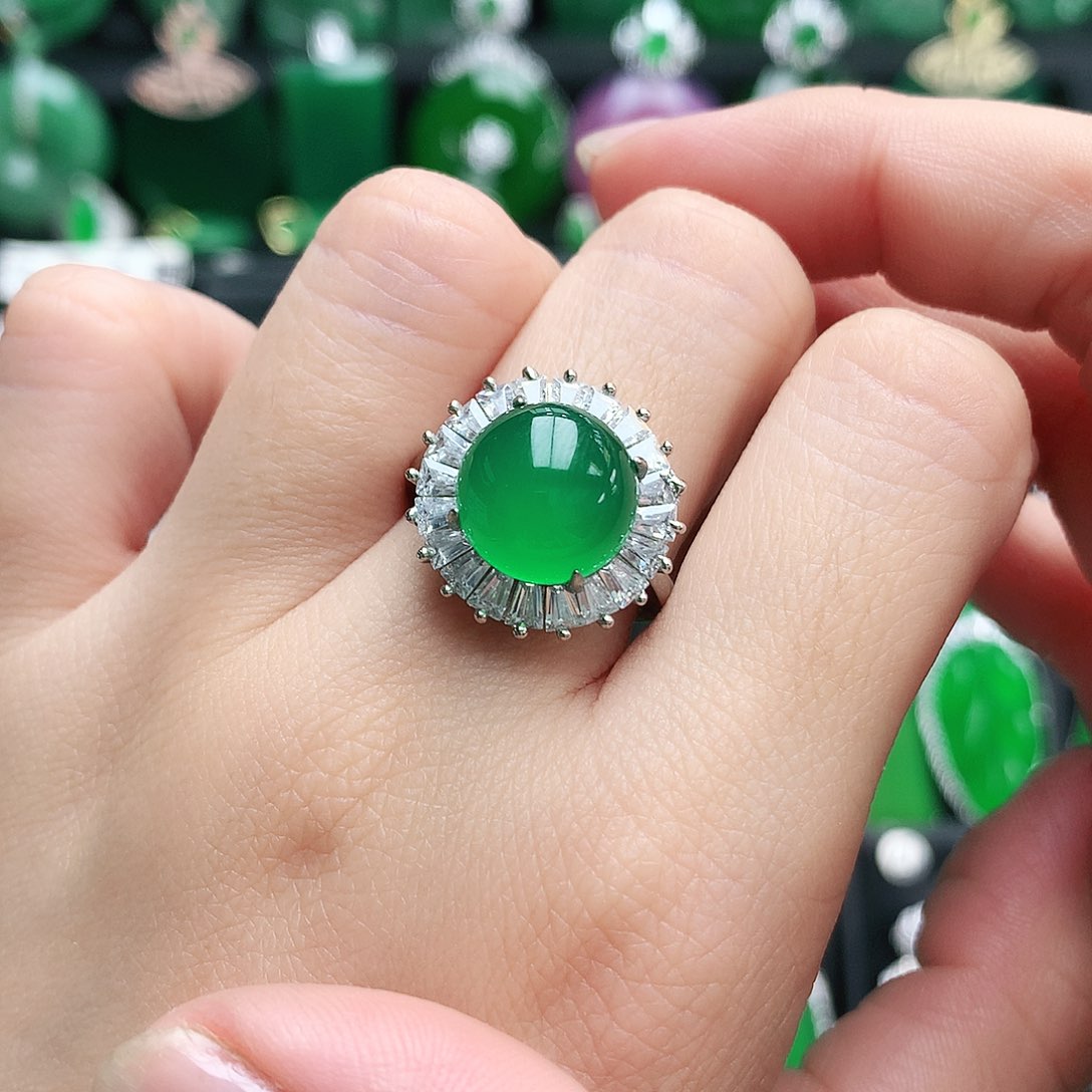 玛瑙/玉髓戒指 未镶嵌