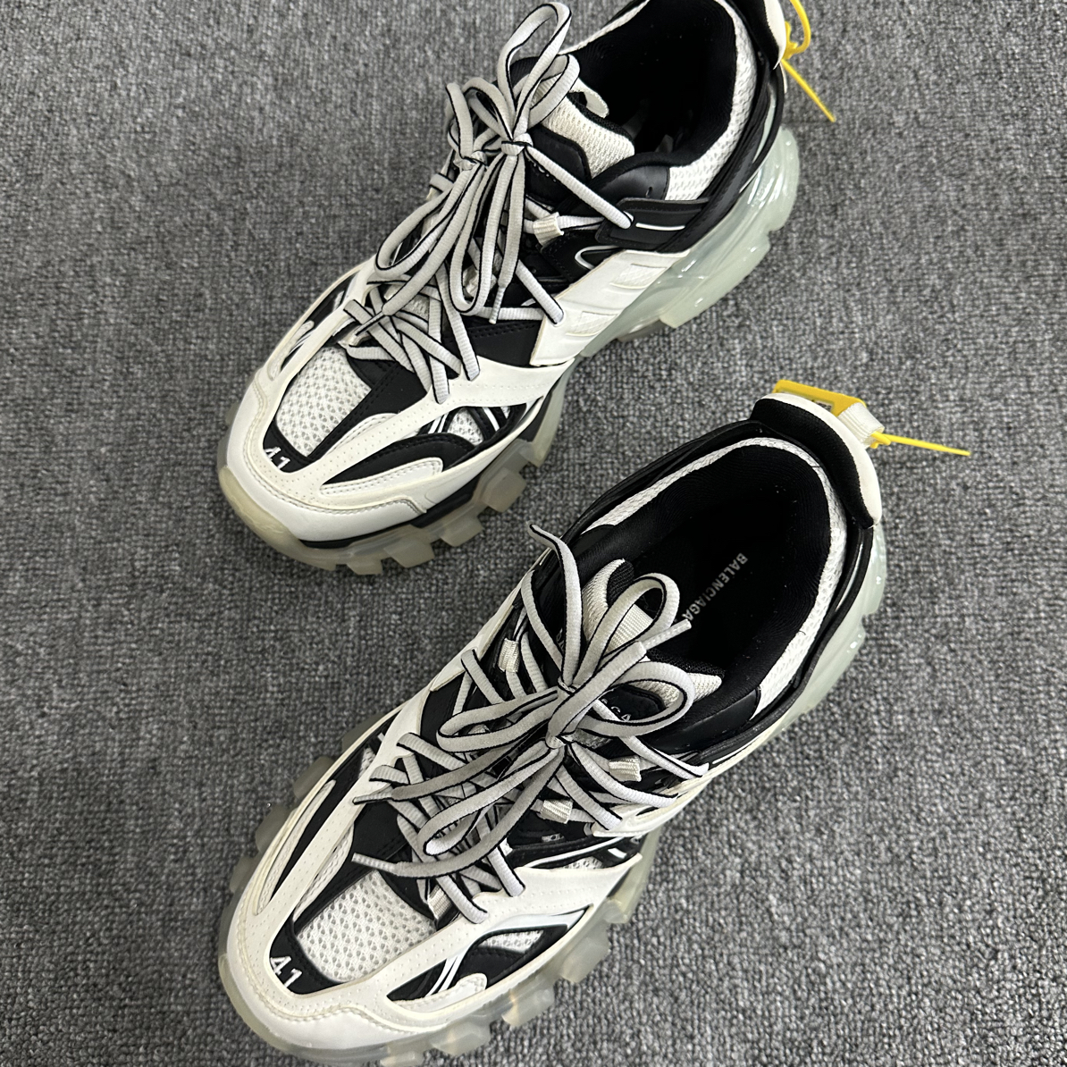 99新 Balenciaga/巴黎世家 track 黑白熊猫 老爹鞋 41