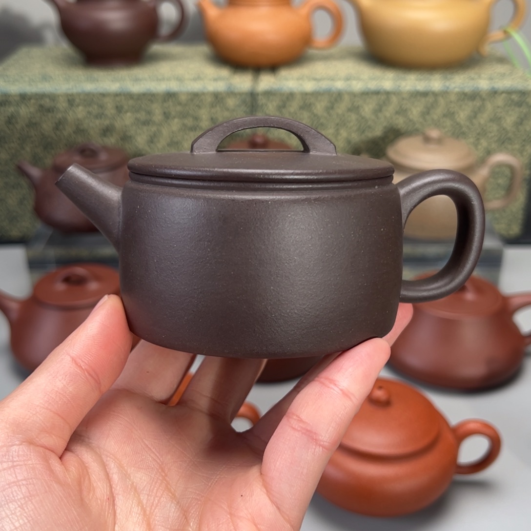 紫砂茶壶天青泥汉瓦200c c