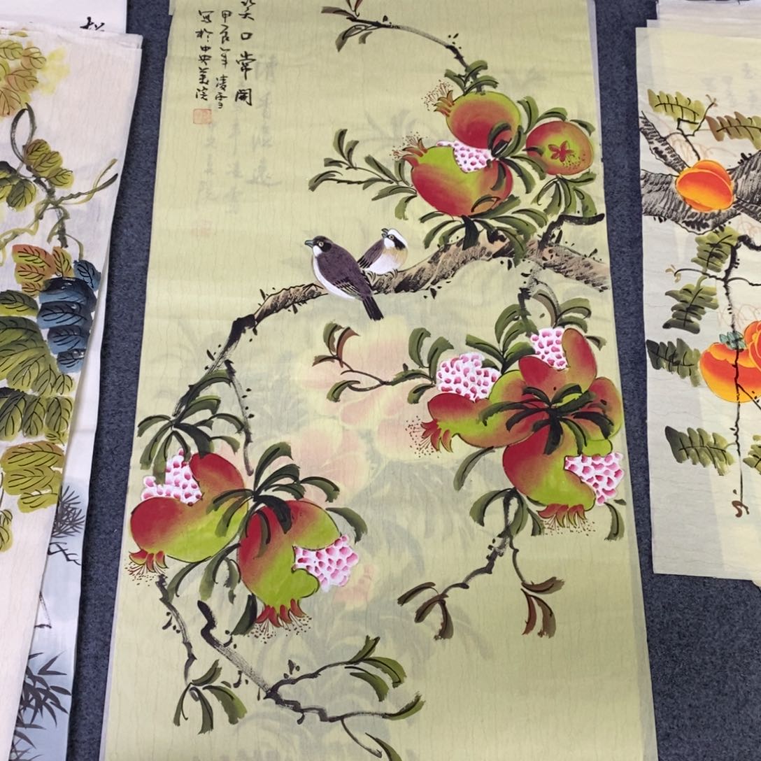 国画尺寸100✖️50三尺手绘画画画