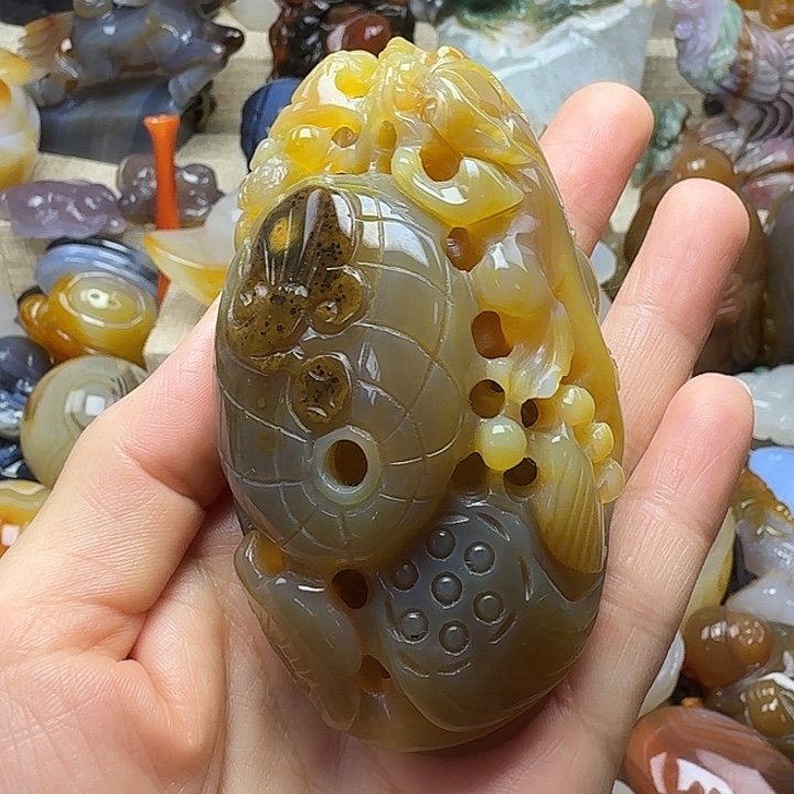 玛瑙/玉髓未镶嵌饰品