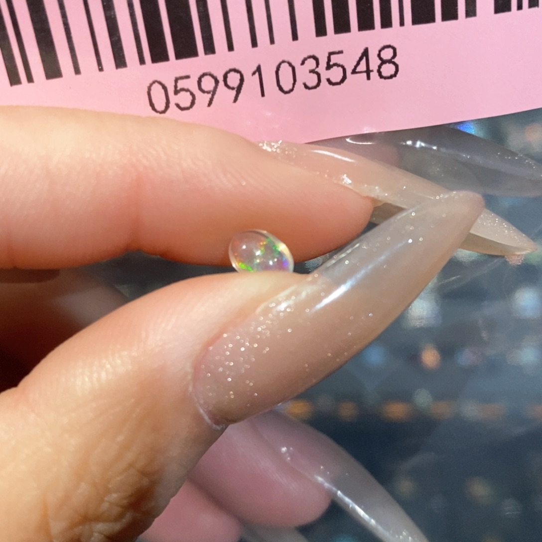 欧泊银S925镶嵌欧泊戒指缦*