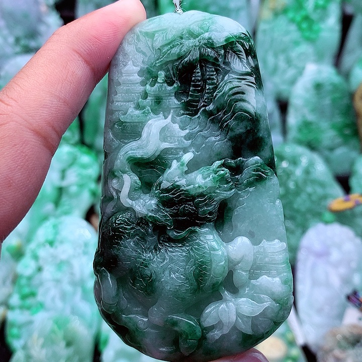 翡翠吊坠(不含链)未镶嵌